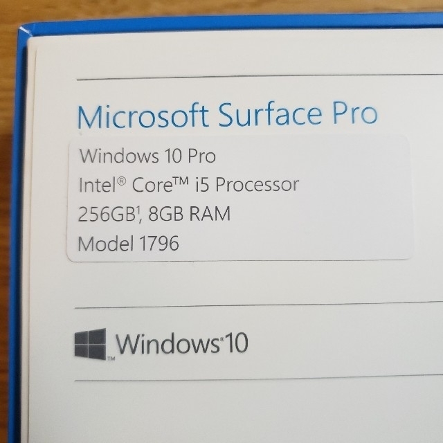 surface pro i5 256gb スマホ/家電/カメラのPC/タブレット(ノートPC)の商品写真