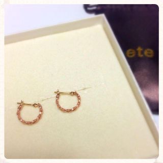 エテ(ete)の*ete ツイストピアス*(ピアス)