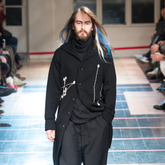 Yohji Yamamoto(ヨウジヤマモト)のyohji yamamoto pour homme 14aw メンズのジャケット/アウター(チェスターコート)の商品写真