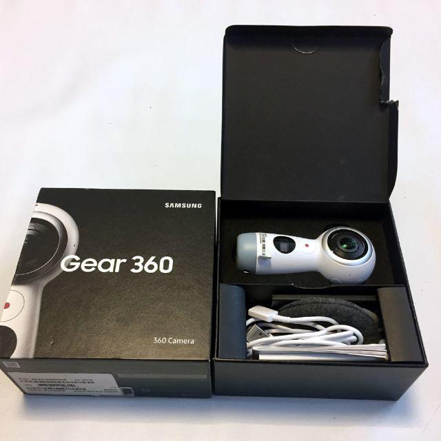 サムスン Galaxy 全天球カメラ Gear 360 SM-R210スマホ/家電/カメラ