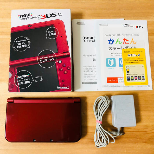 New3DSLL 本体（レッド）