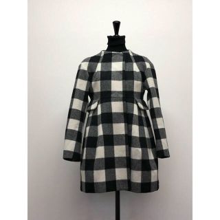 マメ(mame)の➖最終SALE➖Mame  Kurogouchiブロックチェックコート 14AW(ピーコート)