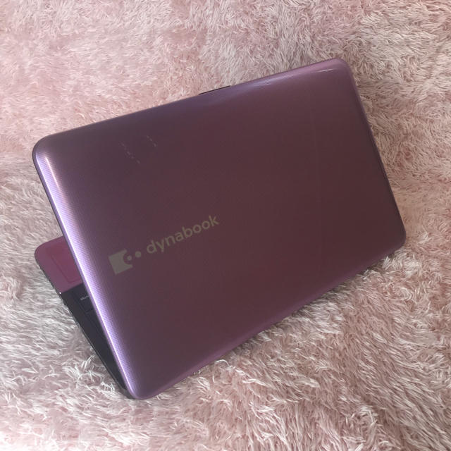 東芝(トウシバ)のルビーロゼ❤️大人気ピンクのDynabook❤️Webカメラ搭載 スマホ/家電/カメラのPC/タブレット(ノートPC)の商品写真