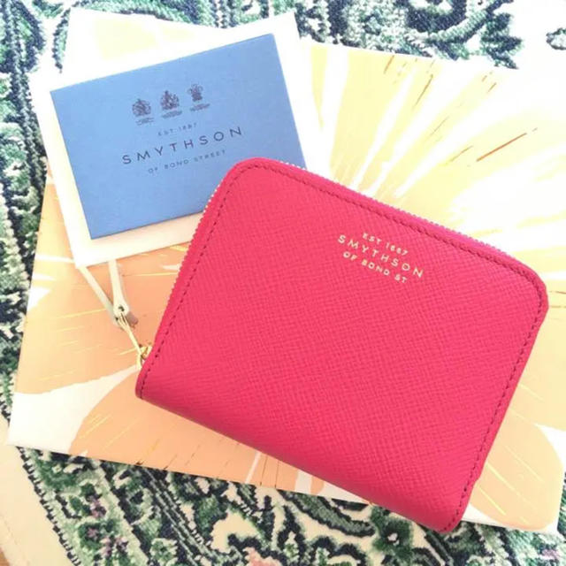 SMYTHSON スマイソン ダブルジップミニウォレット ミニ財布 新品未使用