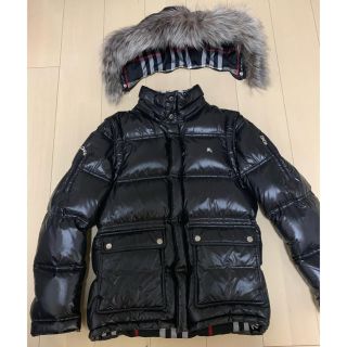 バーバリーブラックレーベル(BURBERRY BLACK LABEL)のバーバリーブラックレーベル ダウンジャケット ブラック(ダウンジャケット)