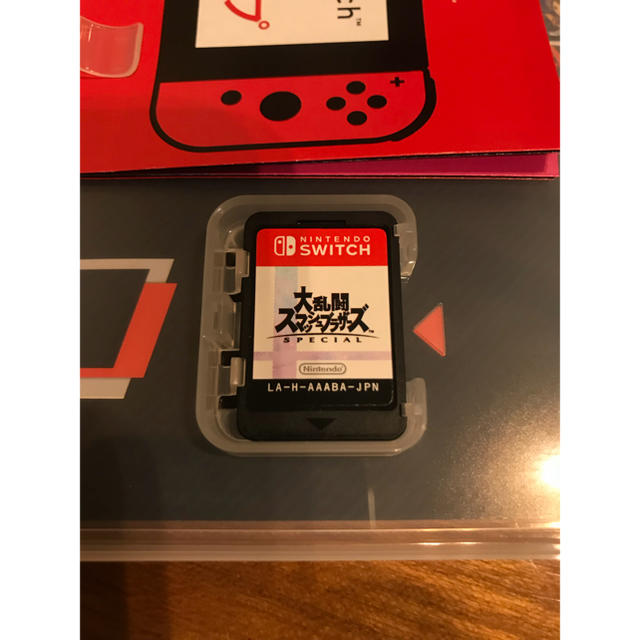 Nintendo Switch(ニンテンドースイッチ)のももぺん様専用大乱闘スマッシュブラザーズ スマブラ switch  エンタメ/ホビーのゲームソフト/ゲーム機本体(家庭用ゲームソフト)の商品写真