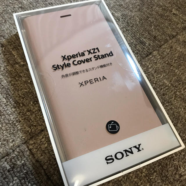 SONY(ソニー)のXperia XZ1 Style Cover Stand 純正品 スマホ/家電/カメラのスマホアクセサリー(モバイルケース/カバー)の商品写真