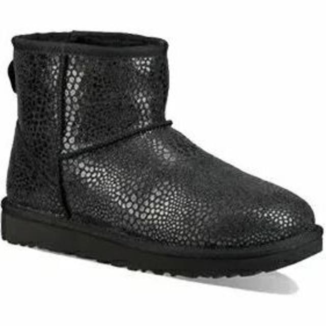 【新品特価】UGG CLASSIC MINI GLITZY　アグ　25㎝靴/シューズ