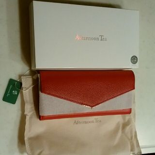 アフタヌーンティー(AfternoonTea)の【新品】Afternoon Tea　レザー長財布！本革財布✨(財布)