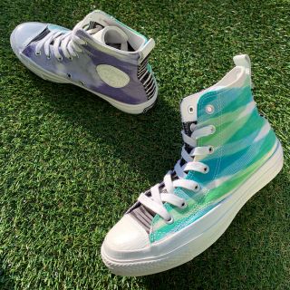 コンバース(CONVERSE)の美品24.5 converse×MISSONI チャックテイラー   A120(スニーカー)