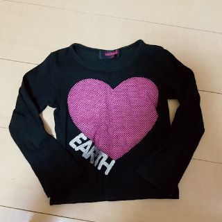 アースマジック(EARTHMAGIC)のEARTHMAGIC ロンT 110　女の子　キッズ(Tシャツ/カットソー)