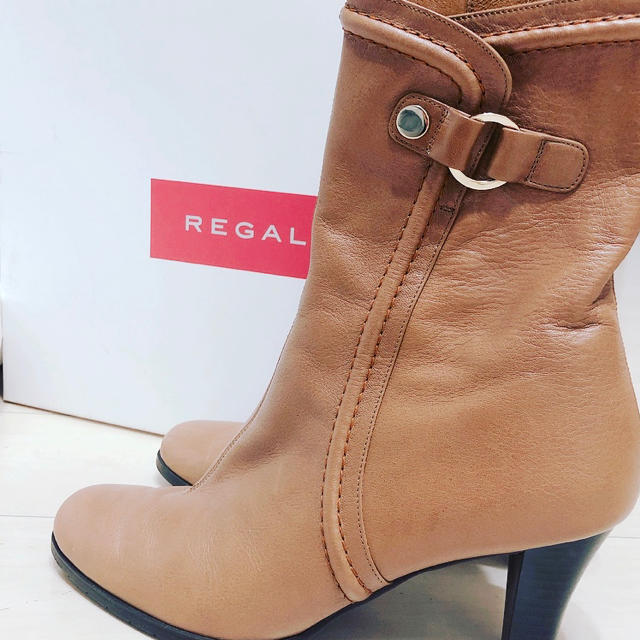 REGAL(リーガル)の【美品】リーガル ショートブーツ レディースの靴/シューズ(ブーツ)の商品写真