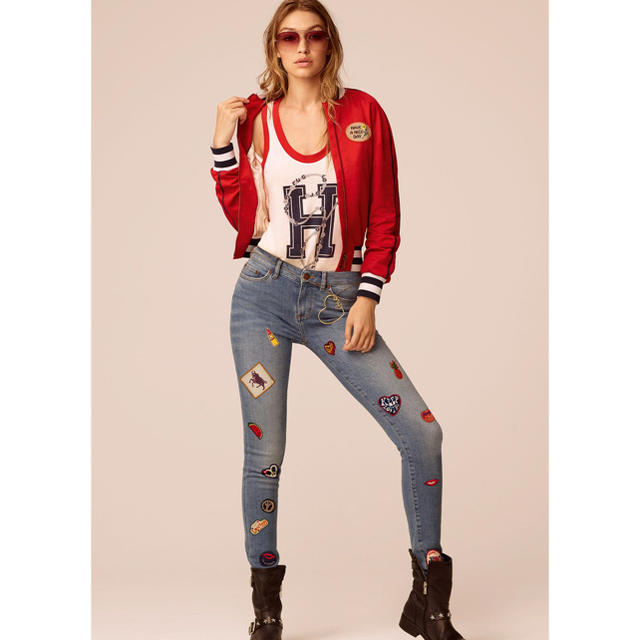 即納&大特価】 TOMMY ブルゾン Hadid Hilfiger＆Gigi レアTommy