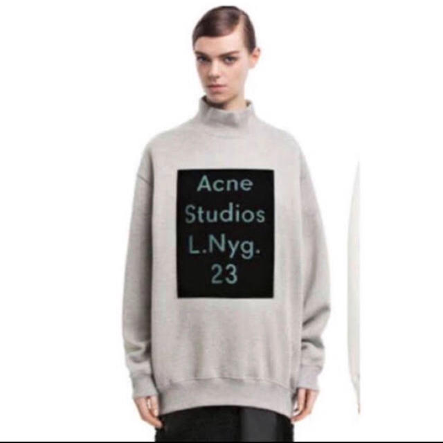 acne studios オーバーサイズロゴスウェット | tspea.org