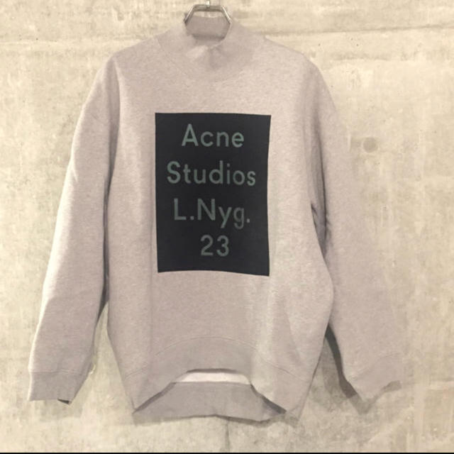 ACNE(アクネ)のacne studios オーバーサイズロゴスウェット メンズのトップス(スウェット)の商品写真