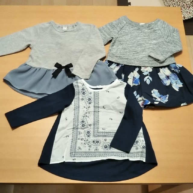 petit main(プティマイン)の【美品】キッズ12点セット キッズ/ベビー/マタニティのキッズ服女の子用(90cm~)(カーディガン)の商品写真