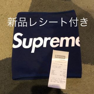 シュプリーム(Supreme)のSupreme ネックウォーマー navy(ネックウォーマー)