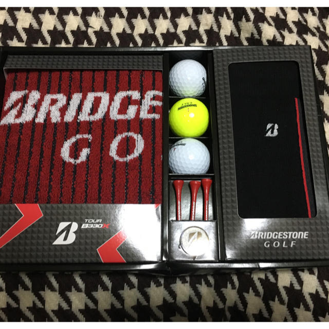 BRIDGESTONE(ブリヂストン)のブジリストンゴルフ小物詰め合わせbox スポーツ/アウトドアのゴルフ(その他)の商品写真