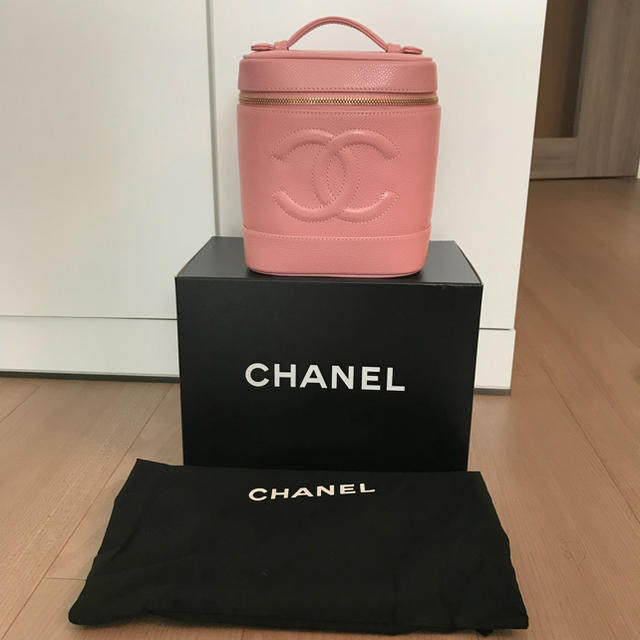 CHANEL(シャネル)のアイスクリーム様専用！レア！美品！シャネルCHANEL◾️ピンク、バニティバッグ レディースのバッグ(ハンドバッグ)の商品写真