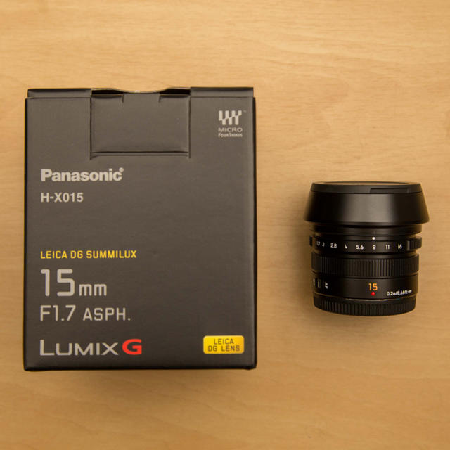 Panasonic LEICA DG SUMMILUX 15mm F1.7