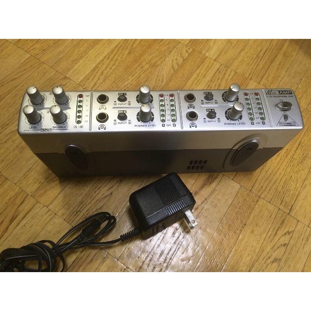 BEHRINGER ヘッドホンアンプ AMP800【現在ガリ無し、完動品】 楽器のDTM/DAW(その他)の商品写真