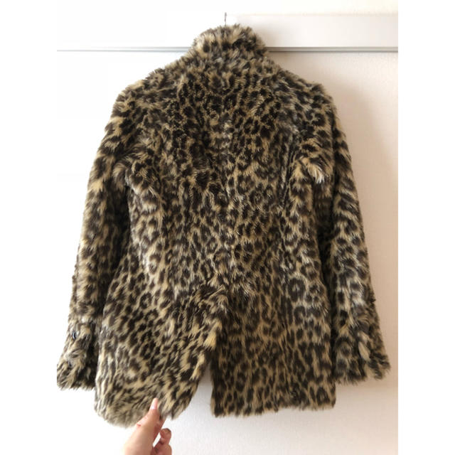 ZARA(ザラ)のレオパード柄♦︎コート【美品】 レディースのジャケット/アウター(毛皮/ファーコート)の商品写真