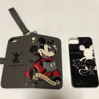 ディズニー ハロウィン ミッキー iPhone5 5s SE スマホカバーケース(iPhoneケース)