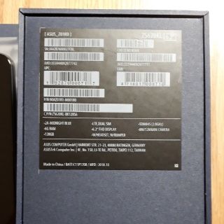 値下げしました！zenfone5z 6GBRAM 128GBシャイニーブラック(スマートフォン本体)