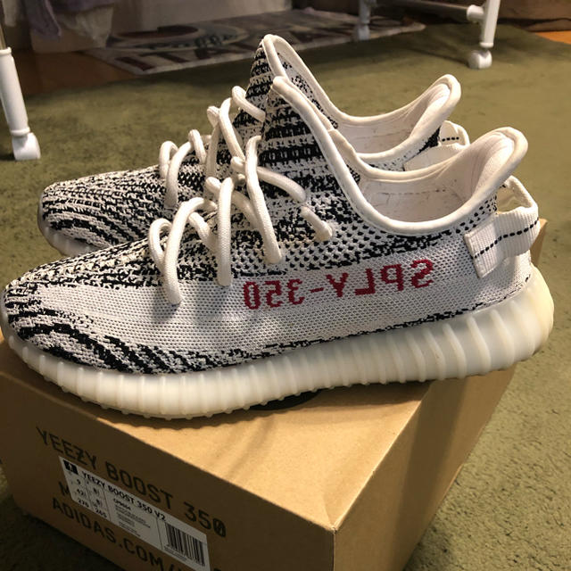 11/8当選 YEEZY BOOST 350 V2 ZEBRA ゼブラ 27cm