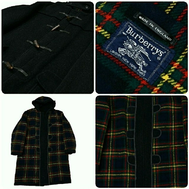 希少☆BURBERRY☆バーバリー☆ダッフルコート☆ノバチェック 希少☆BURBERRY☆バーバリー☆ダッフルコート☆ノバチェック
