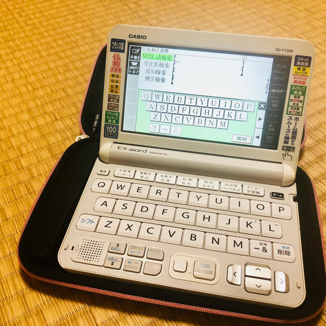 フランス語 電子辞書 XD-Y7200 電子ブックリーダー