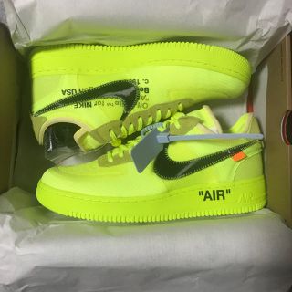 オフホワイト(OFF-WHITE)のNIKE AIR FORCE 1 LOW × OFF WHITE(スニーカー)