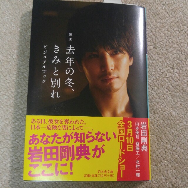 三代目 J Soul Brothers(サンダイメジェイソウルブラザーズ)の岩田剛典　『去年の冬、きみと別れ』ビジュアルブック エンタメ/ホビーの本(文学/小説)の商品写真