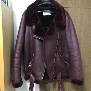 ザラ(ZARA)のZARA ムートンライダース(ライダースジャケット)