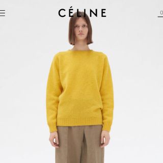 セリーヌ(celine)の2018aw 完売 セリーヌ celine シェトランドウール ニット S(ニット/セーター)