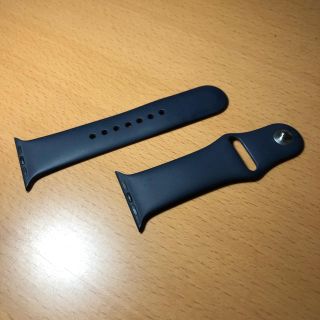 アップルウォッチ(Apple Watch)のApple Watch 42mm 44mm スポーツバンド ネイビー S/M(その他)