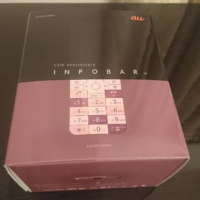 新品】 京セラ - 新品SIMフリー INFOBAR XV ピンク KYX31の通販 y&