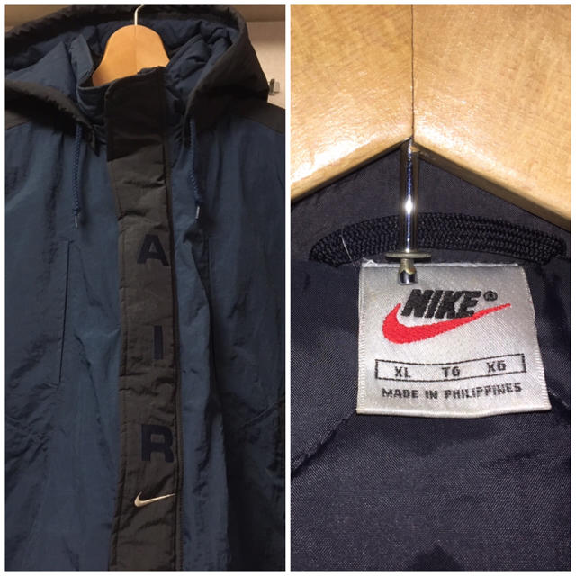 NIKE(ナイキ)のナイキ ダウンジャケット XL XXL ビックサイズ ビンテージ ナイロン メンズのジャケット/アウター(ダウンジャケット)の商品写真