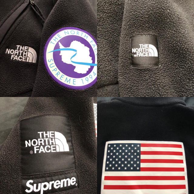 supreme the north face fleece jacket