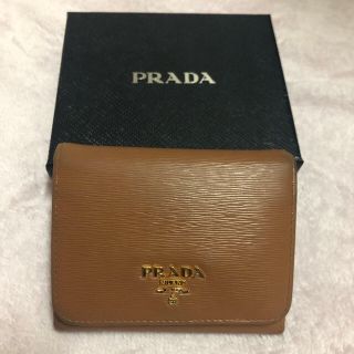 プラダ(PRADA)の箱付き PRADA ミニ財布 値下げ！(財布)