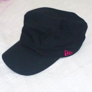 ニューエラ(NEW ERA)のNEW ERA♡ワークキャップピンク(キャップ)