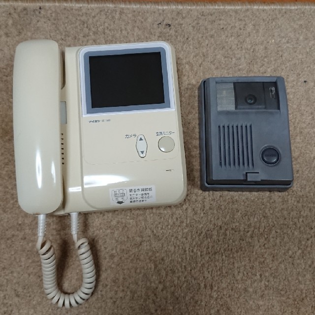 アイホン テレビドアホン KC-1MR 中古 スマホ/家電/カメラのスマホ/家電/カメラ その他(防犯カメラ)の商品写真