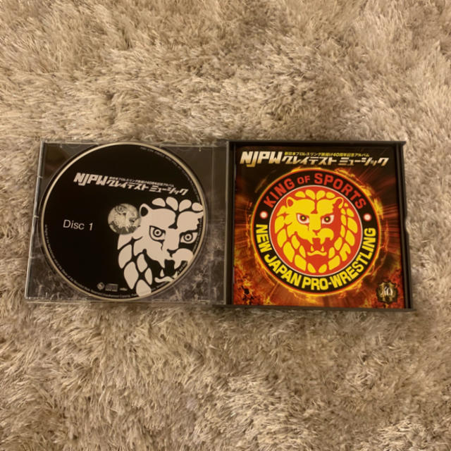新日本プロレスリング[CD]NJPWグレイテストミュージック【中古】の通販 by リッキー's shop｜ラクマ
