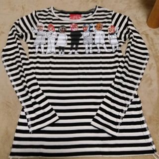 ケイキィー(Keikiii)の【新品】ケイキィー　ロングTシャツ　覆面レスラー　サイコロ6(Tシャツ(長袖/七分))