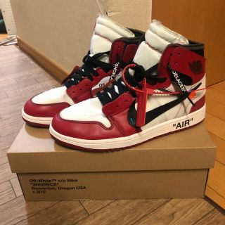 ナイキ(NIKE)の27.5 Nike The Ten / Air Jordan 1 chicago(スニーカー)