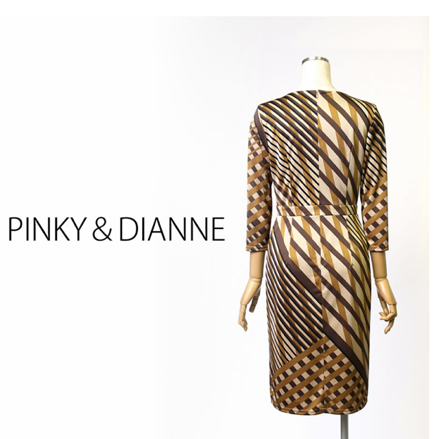 Pinky&Dianne(ピンキーアンドダイアン)のピンキー&ダイアン ワンピース タグつき新品 レディースのワンピース(ひざ丈ワンピース)の商品写真