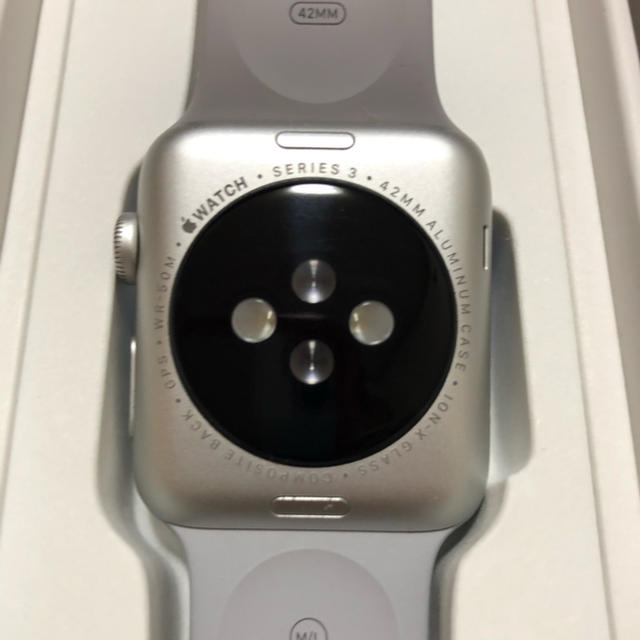 のバンドは∽ Apple モデル 42mm アルミニウムの通販 by New Street shop｜アップルウォッチならラクマ Watch -  apple watch series3 GPS ブランド - www.blaskogabyggd.is