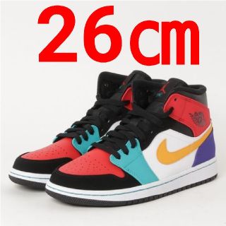 ナイキ(NIKE)のNIKE ナイキ AIR JORDAN 1 MID 554724 125(スニーカー)