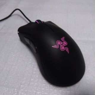 レイザー(LAZER)のDEATHADDER CHROMA  中古(PC周辺機器)