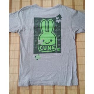 キューン(CUNE)のキューン☆Tシャツ　グレー(Tシャツ/カットソー(半袖/袖なし))